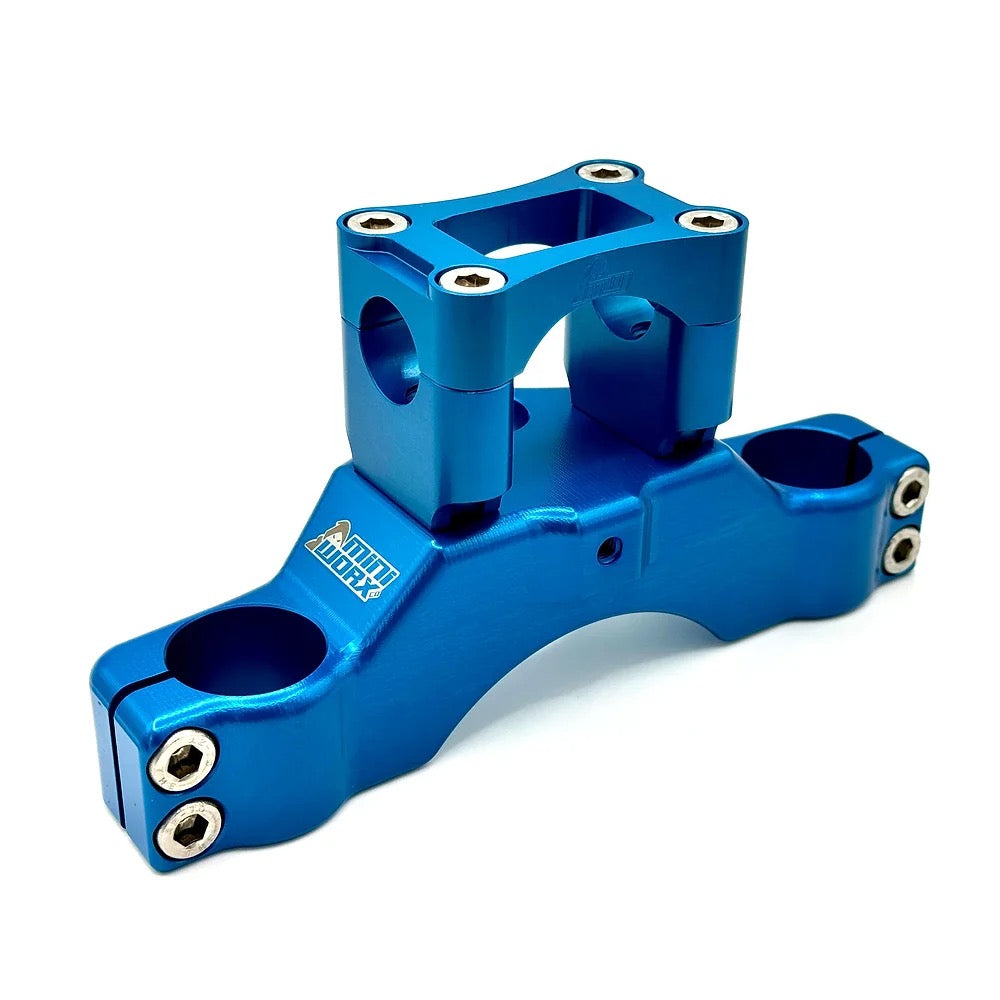 MINIWORX Co V2 Billet Triple Clamp - KLX110
